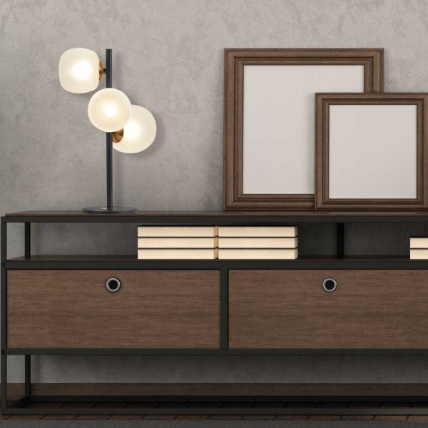 Lámpara De Mesa Oko | 3 luzes