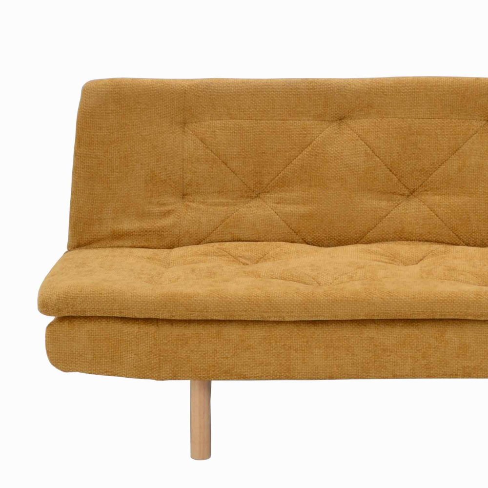 Sofá cama Atlas Mostaza con diseño actual | Ukukhome