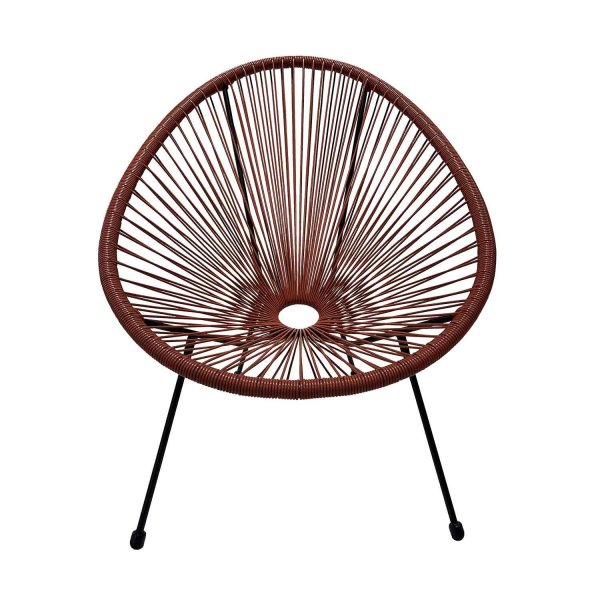 Silla de tejido entrelazado exterior | Venta de Muebles Online