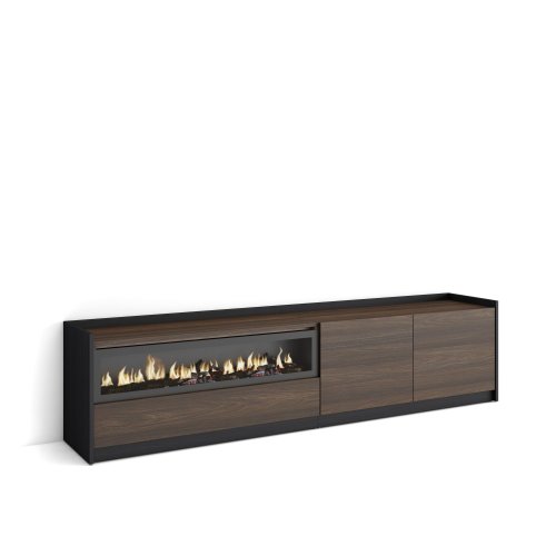 Mueble TV 207cm Chimenea LED TV 80" | Ukukhome