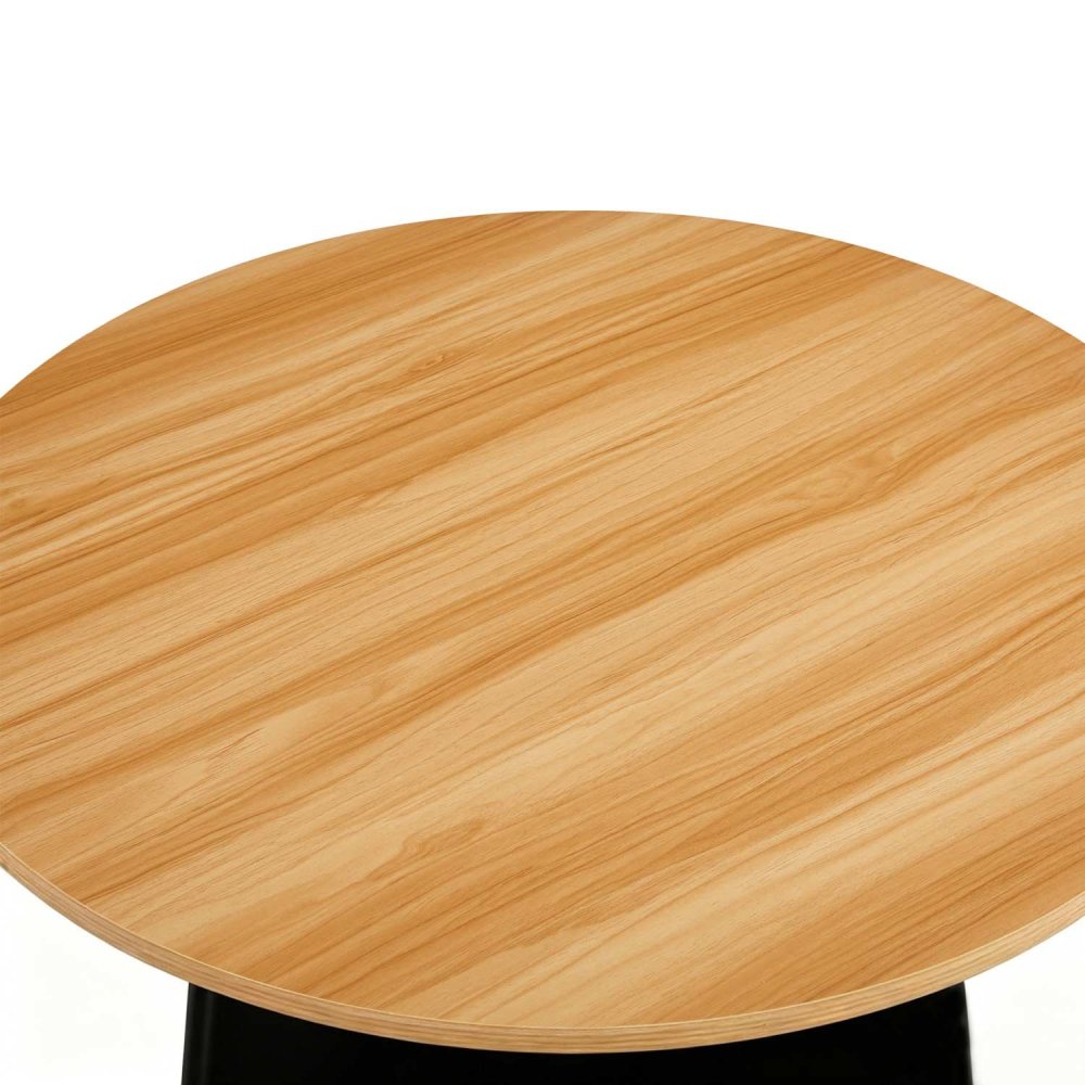 Detalle del tablero MDF color natural