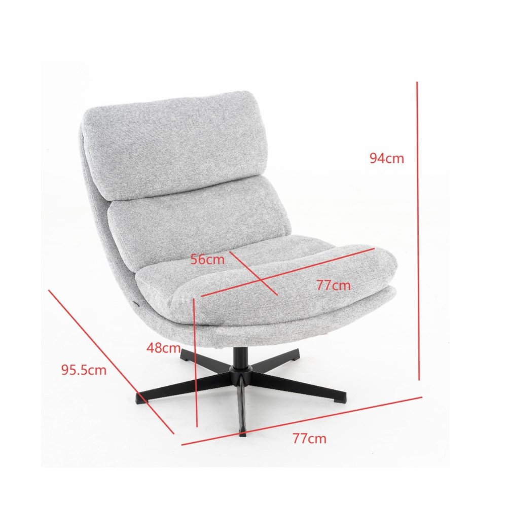 Medidas del sillón: 95,5 x 77 x 94 cm