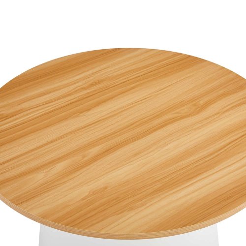 Detalle del tablero MDF color natural