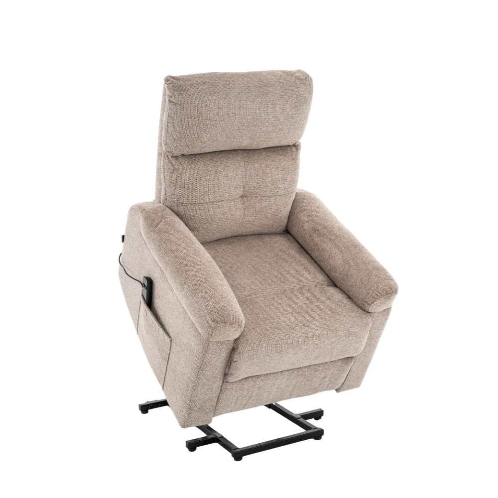 Sillón elevable con mecanismo eléctrico