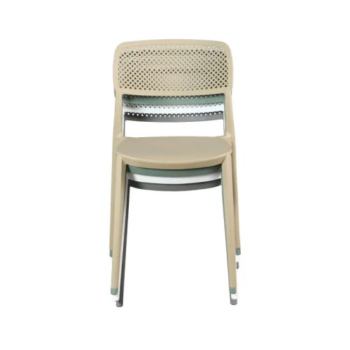 Silla Exterior Apilable Naia Gris | Ukukhome