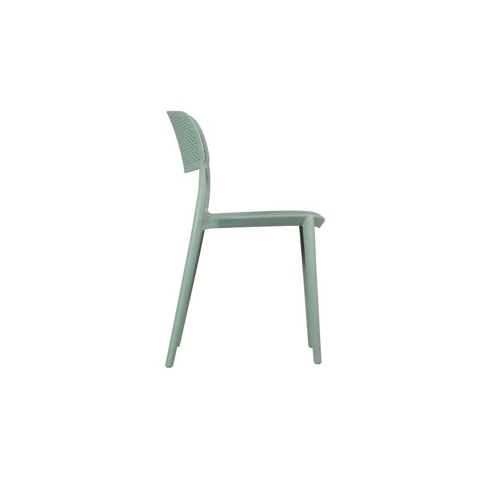 Silla Exterior Apilable Naia Verde Kale | Ukukhome