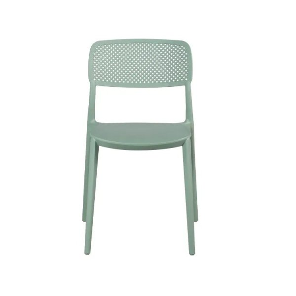 Silla Exterior Apilable Naia Verde Kale | Ukukhome 2
