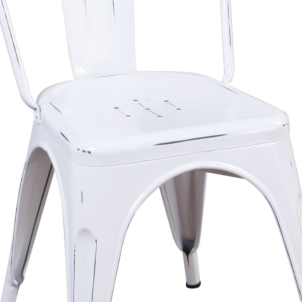 CHAISE LANK OLD BLANCHE - Chaise Tólix 