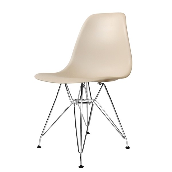 SET 4 CHAISES TOWER CHROME SABLE EXTRA QUALITY 2