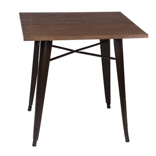 TABLE LANK WOOD 80X80 - Tables 