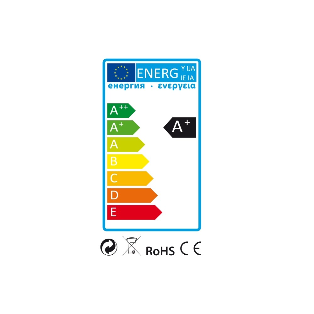 BOMBILLA DECORATIVA LED ORO E27 6W 2300K Ã˜12,5cm