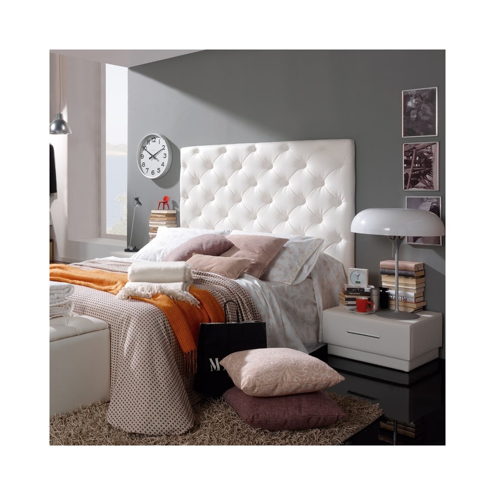 TÊTE DE LIT CAPITONNÉE ROME