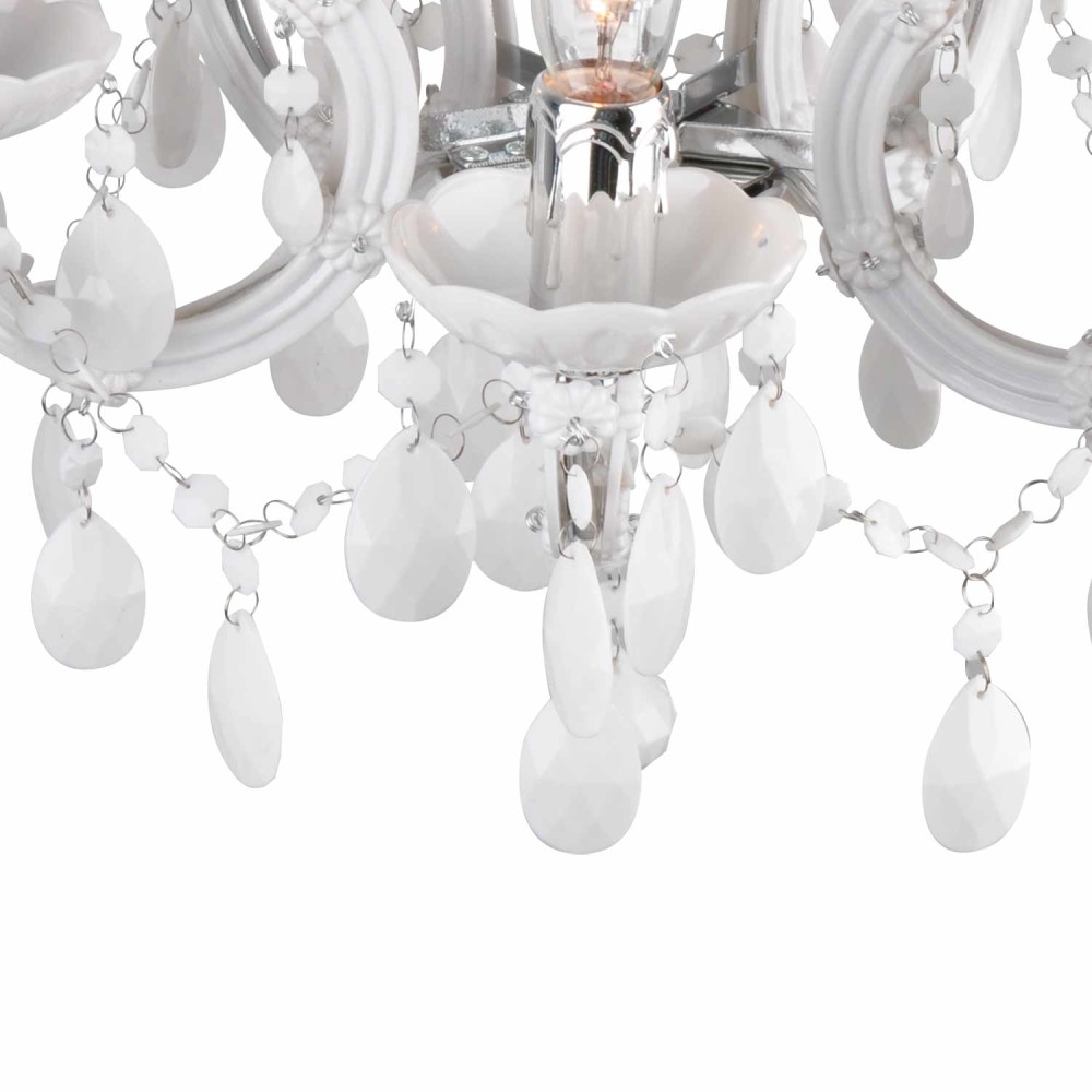 LÃMPARA DE TECHO MAGALÃ BLANCA