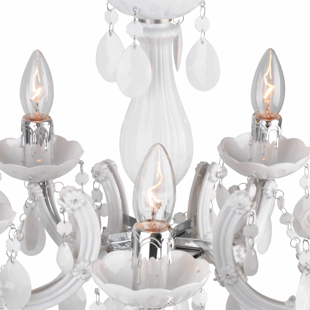 LÃMPARA DE TECHO MAGALÃ BLANCA