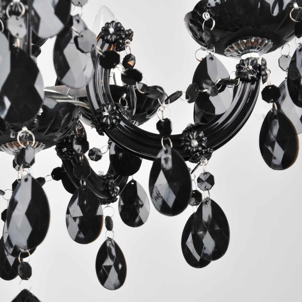 LÃMPARA DE TECHO MAGALÃ NEGRA