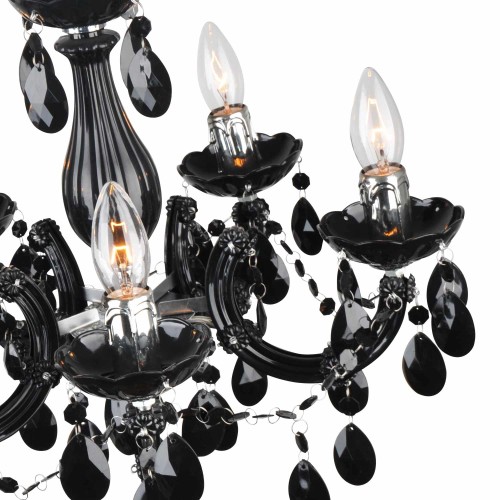 LÃMPARA DE TECHO MAGALÃ NEGRA