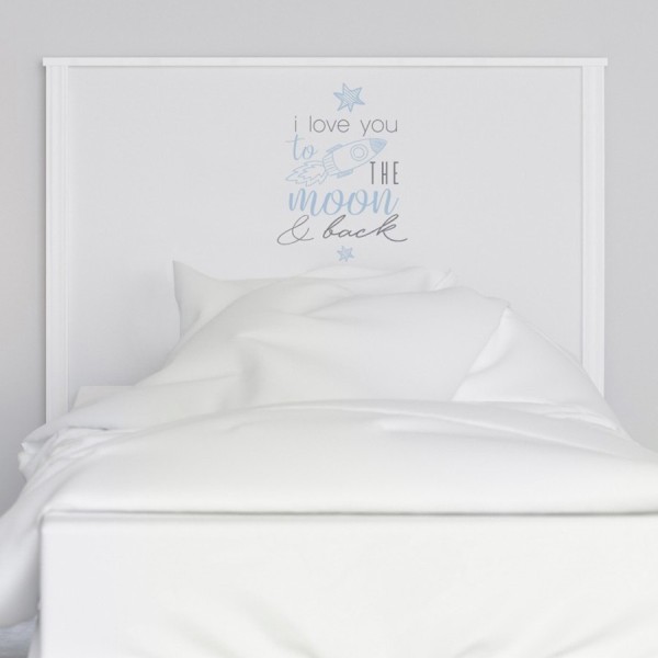 TÊTE DE LIT ENFANT MOON 2