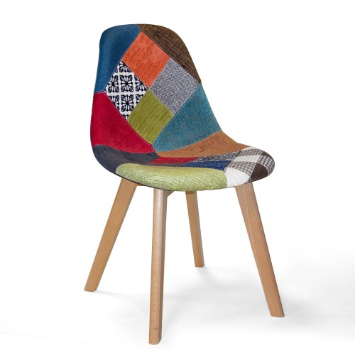 CHAISE TOWER WOOD COMBI PATCHWORK