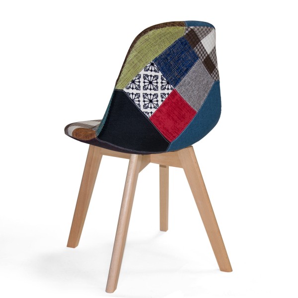CHAISE TOWER WOOD COMBI PATCHWORK 2