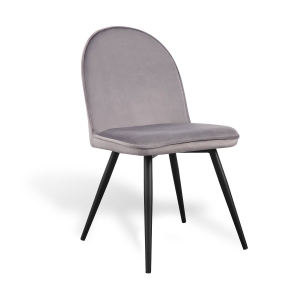 CHAISE MADS VELVET BLACK