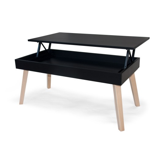 TABLE BASSE RELEVABLE KALES - Tables Basses Relevables 