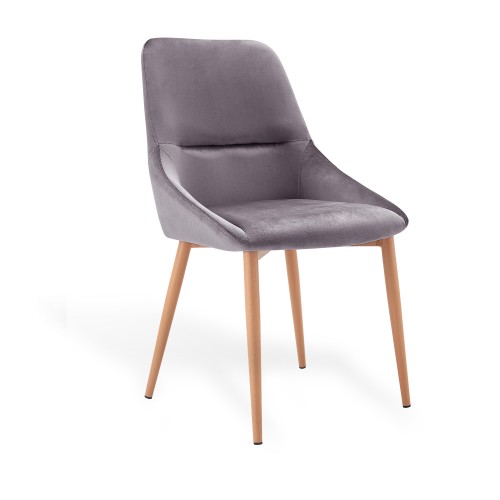 SILLA MARSTON VELVET - Chaises tapissées 