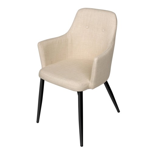 SILLÓN OLAF BLACK - Fauteuils 