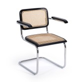 CHAISE SKOL RETRO BLACK