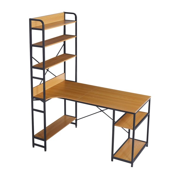 MESA DE ESCRITORIO CON ESTANTERÃA SEAFORD