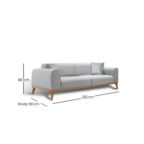 SOFÁ CAMA ZEN DE 232 CM - Canapés-lit 
