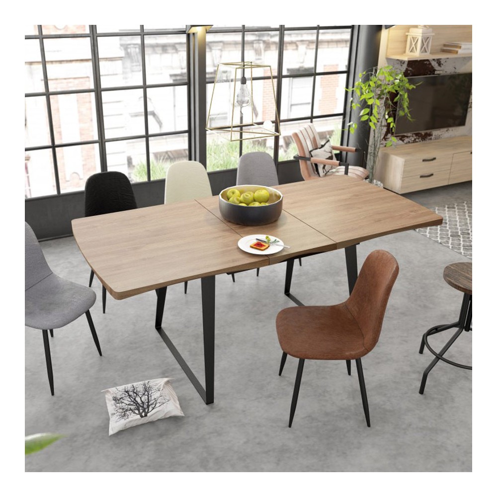 PACK SILLA WISHGREY BLANCA + MESA BRECKER