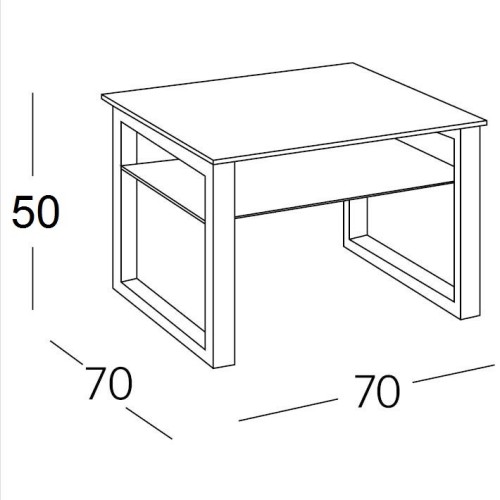 TABLE BASSE MINI PLAIN - Table basse 