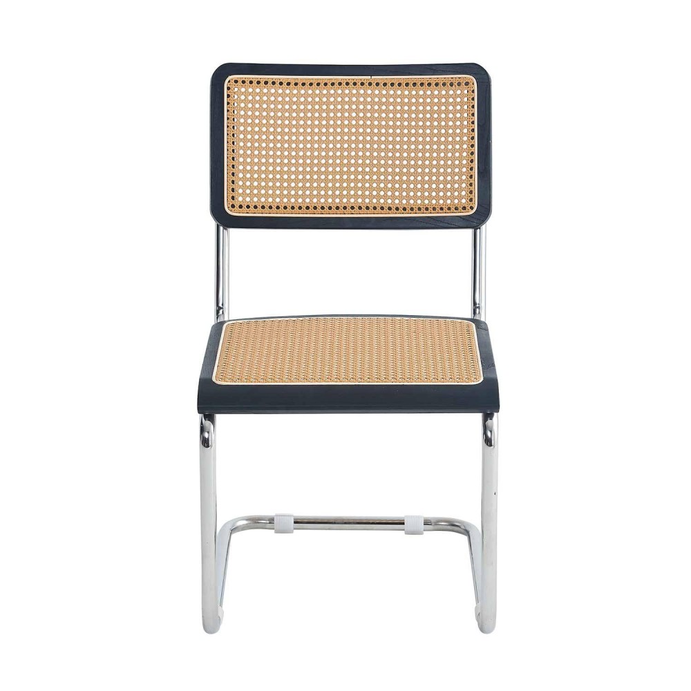 SILLA ZULMA BLACK - Chaises métalliques 