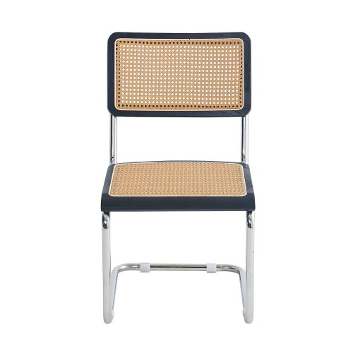 SILLA ZULMA BLACK - Chaises métalliques 