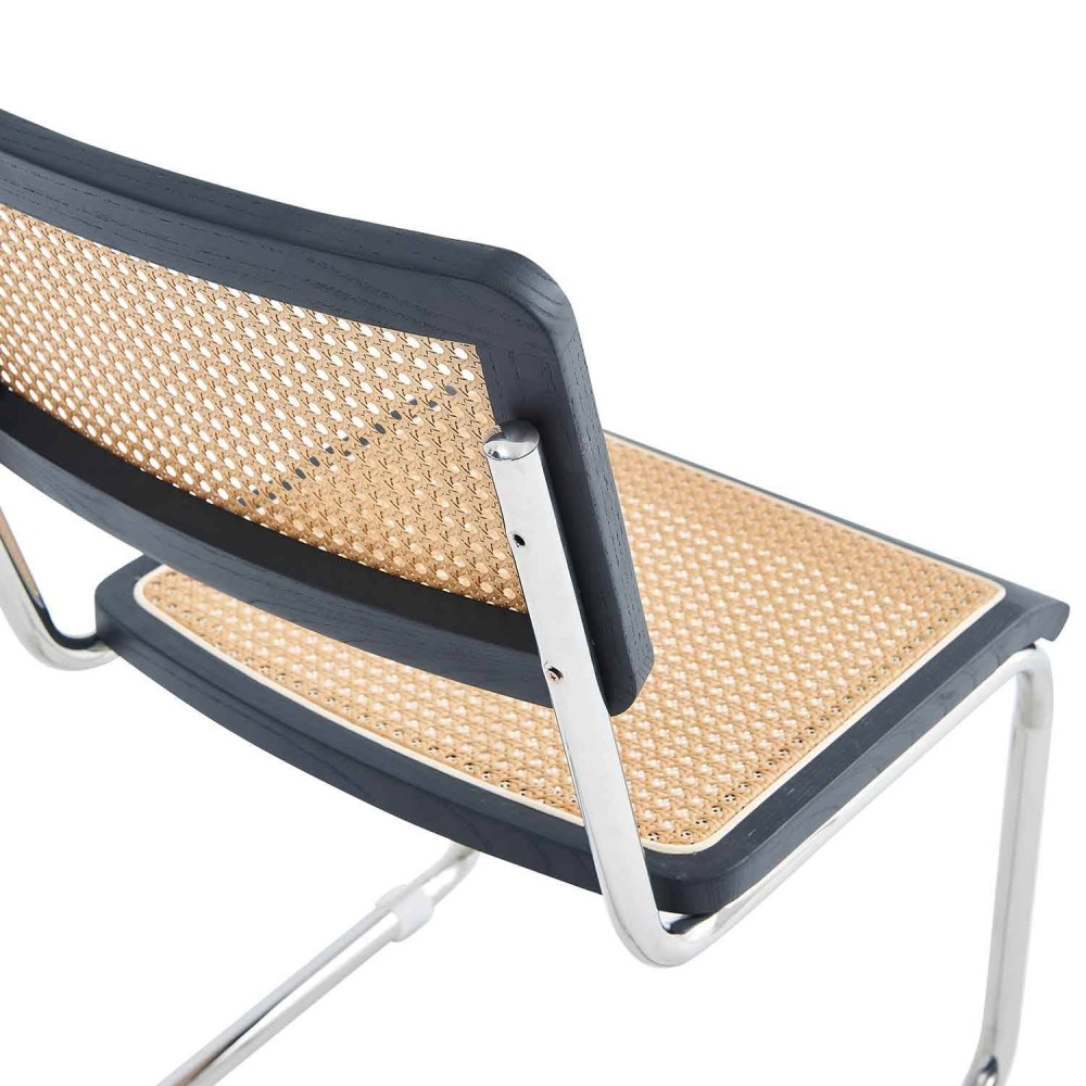 SILLA ZULMA BLACK - Chaises métalliques 