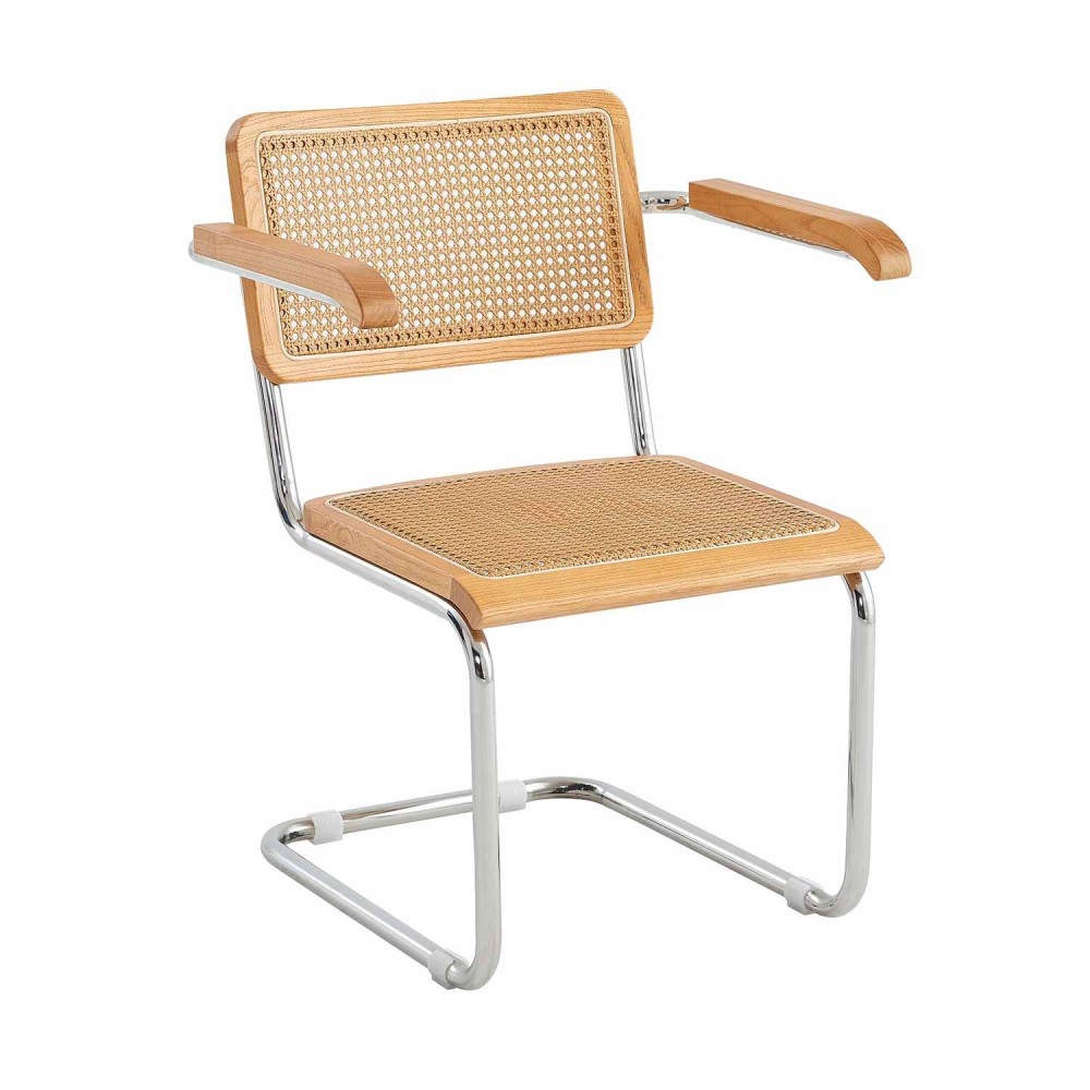 CHAISE ZULMA NATUREL AVEC ACCOUDOIR