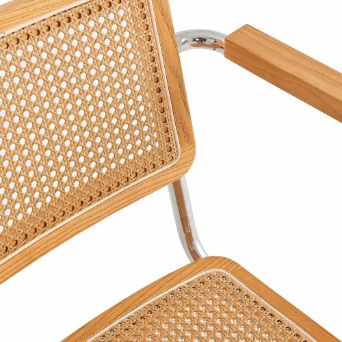 CHAISE ZULMA NATUREL AVEC ACCOUDOIR - Chaises en bois 