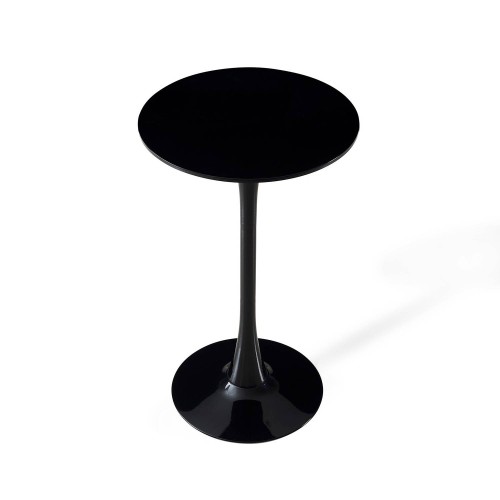 MESA ALTA IBIZA BLACK Ø60 CM - Tables de bar 
