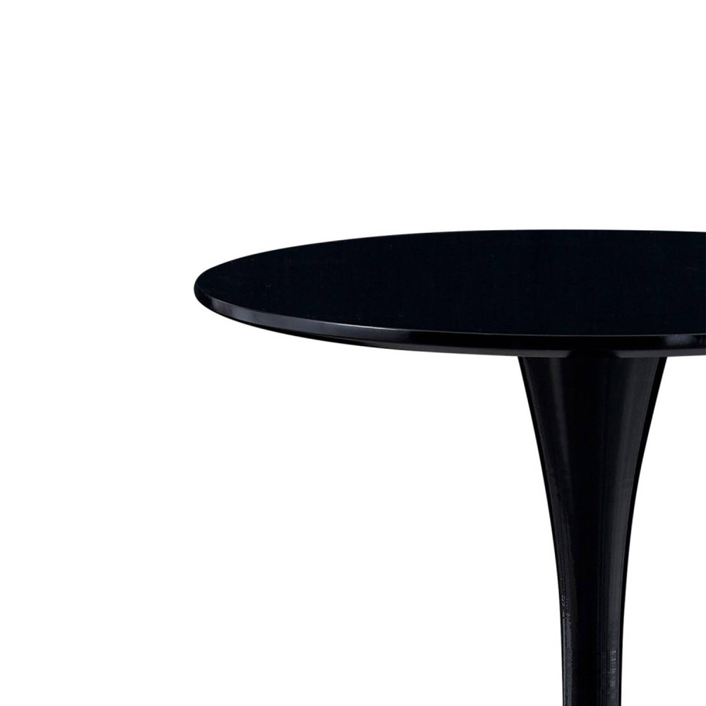 MESA ALTA IBIZA BLACK Ø60 CM - Tables de bar 