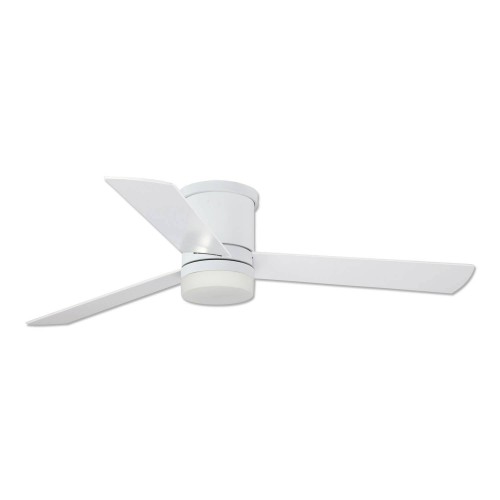 VENTILADOR 3 PALAS LED 18W INDRE BLANCO - Ventilateur de plafond 