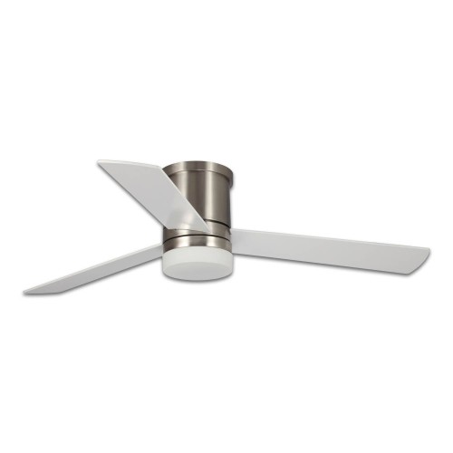 VENTILADOR 3 PALAS LED 18W INDRA NÍQUEL - Ventilateur de plafond 