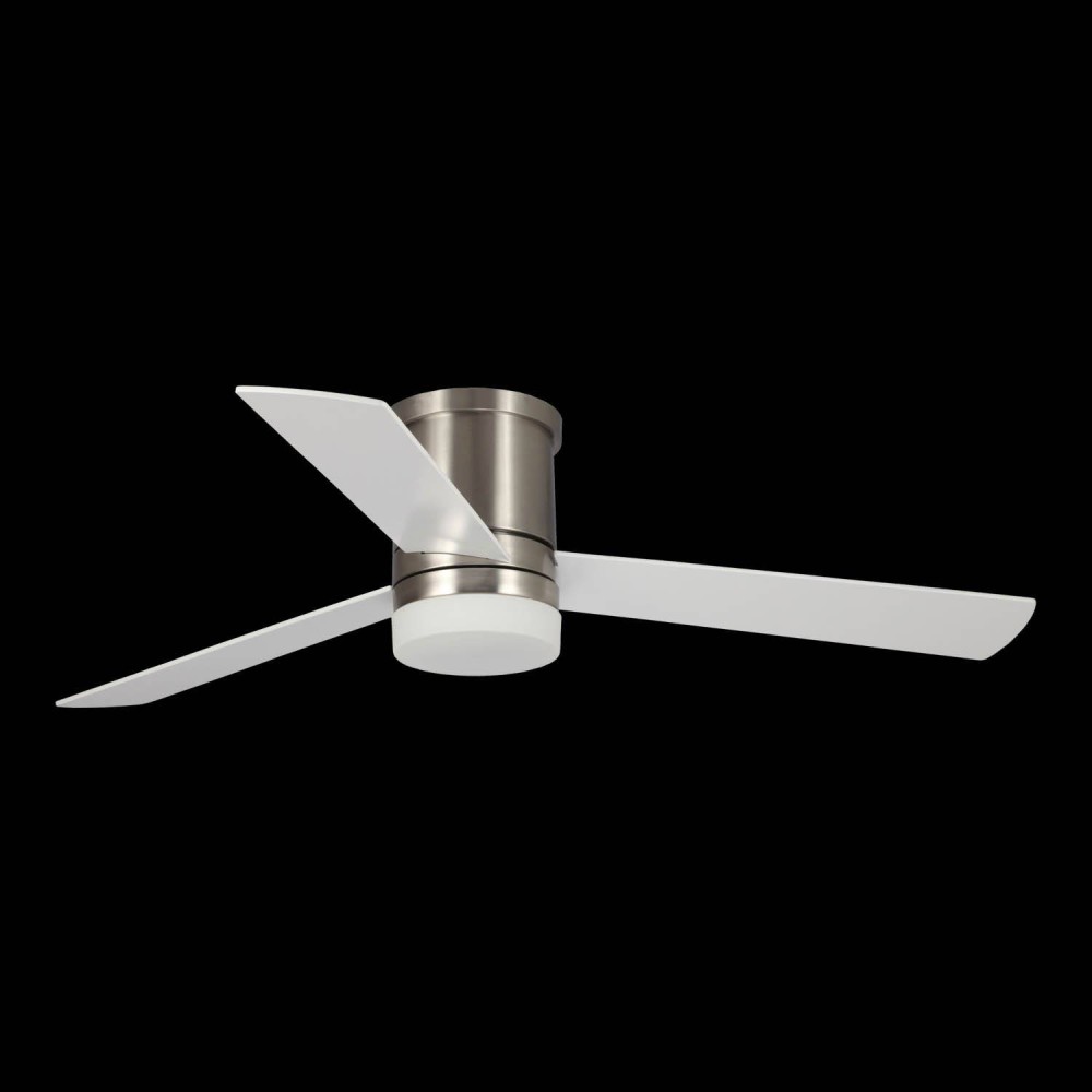 VENTILADOR 3 PALAS LED 18W INDRA NÍQUEL - Ventilateur de plafond 