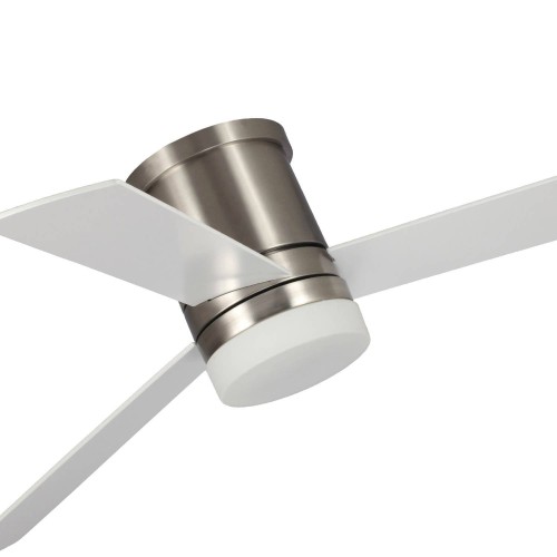 VENTILADOR 3 PALAS LED 18W INDRA NÍQUEL - Ventilateur de plafond 