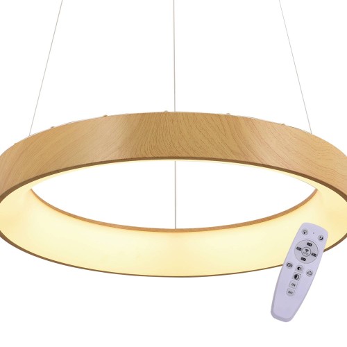 LÁMPARA COLGANTE LED REGULABLE 96W MESUGA - Suspension 