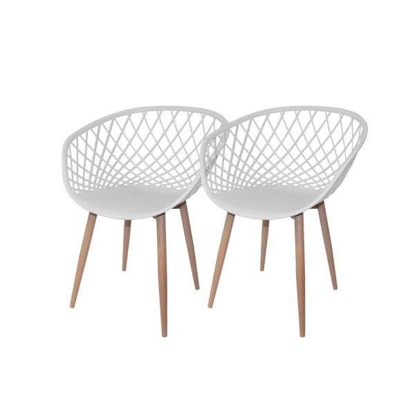 PACK 2 FAUTEUILS WANDA - Packs de Chaises 