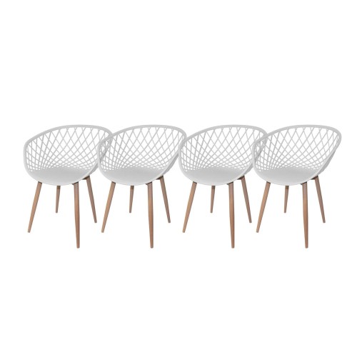 PACK 4 FAUTEUILS WANDA - Packs de Chaises 