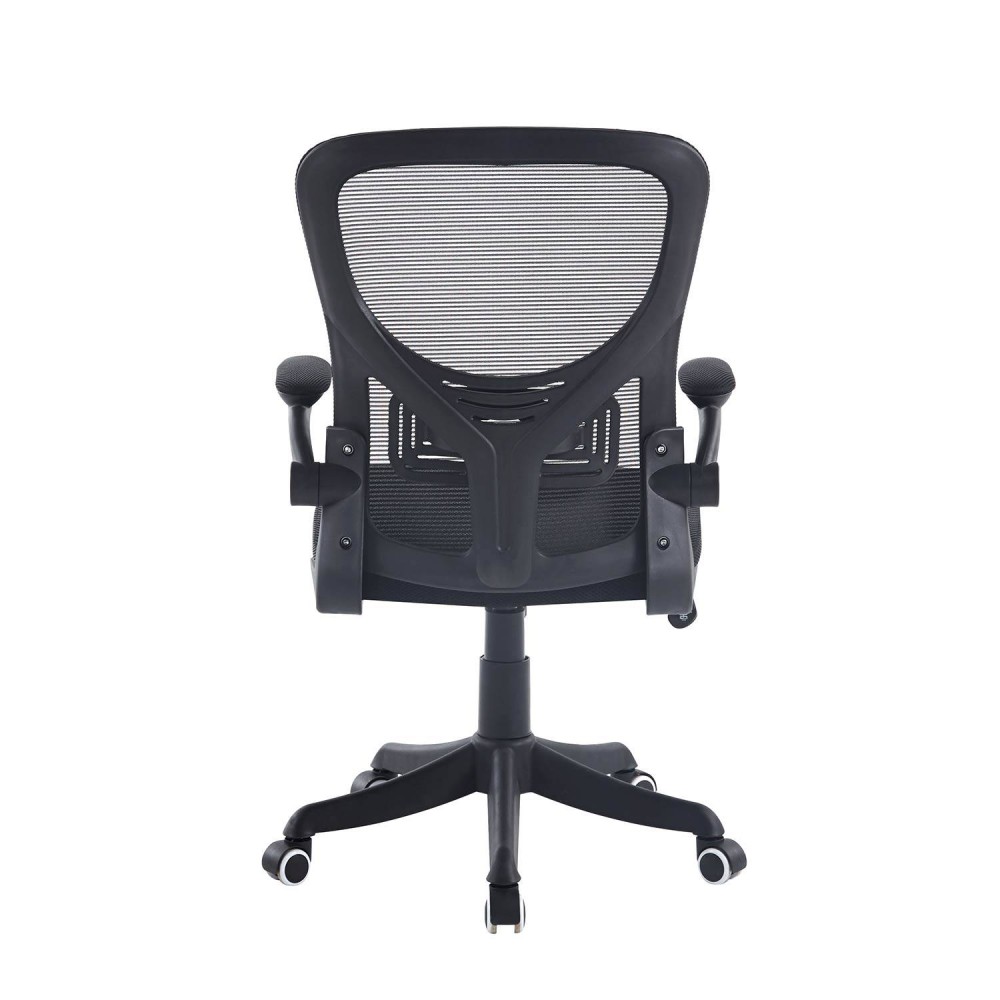 CHAISE DE BUREAU  À ROULETTES NOIRE STUDIO - Chaises de bureau et de gaming 