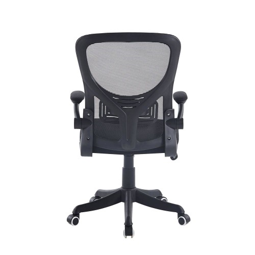 CHAISE DE BUREAU  À ROULETTES NOIRE STUDIO - Chaises de bureau et de gaming 