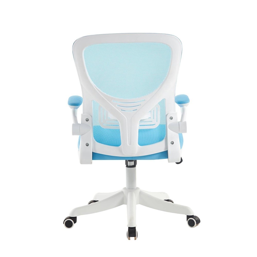 CHAISE DE BUREAU À ROULETTES BLEU STUDIO - Chaises de bureau et de gaming 