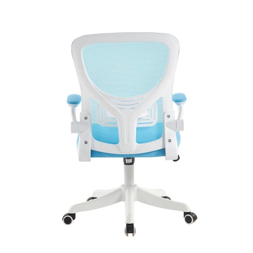 CHAISE DE BUREAU À ROULETTES BLEU STUDIO - Chaises de bureau et de gaming 